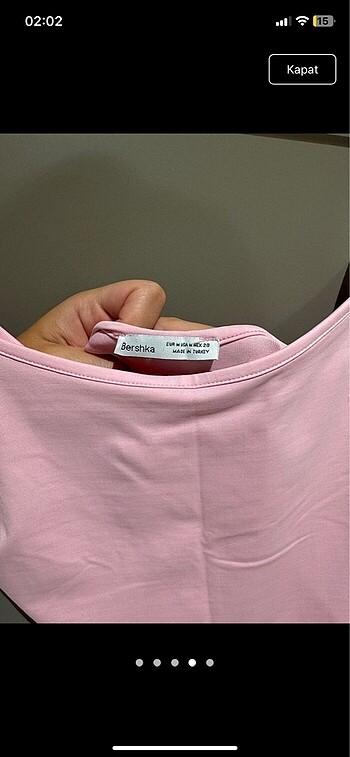 Bershka Bershka pembe elbise