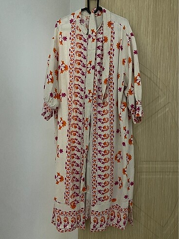 Keten Gömlek elbise kaftan