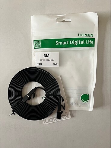 Ugreen CAT7 Ethernet Kablo 3 Metre