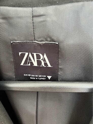 xs Beden Zara ceket