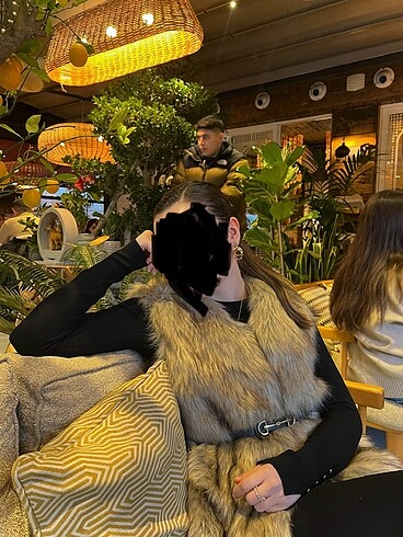 Suni kürk yelek