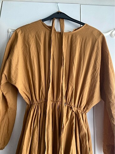 38 Beden camel Renk Elbıse