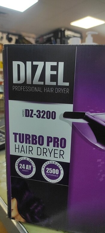 Diesel Dizel turbo pro professional saç kurutma sıfır 