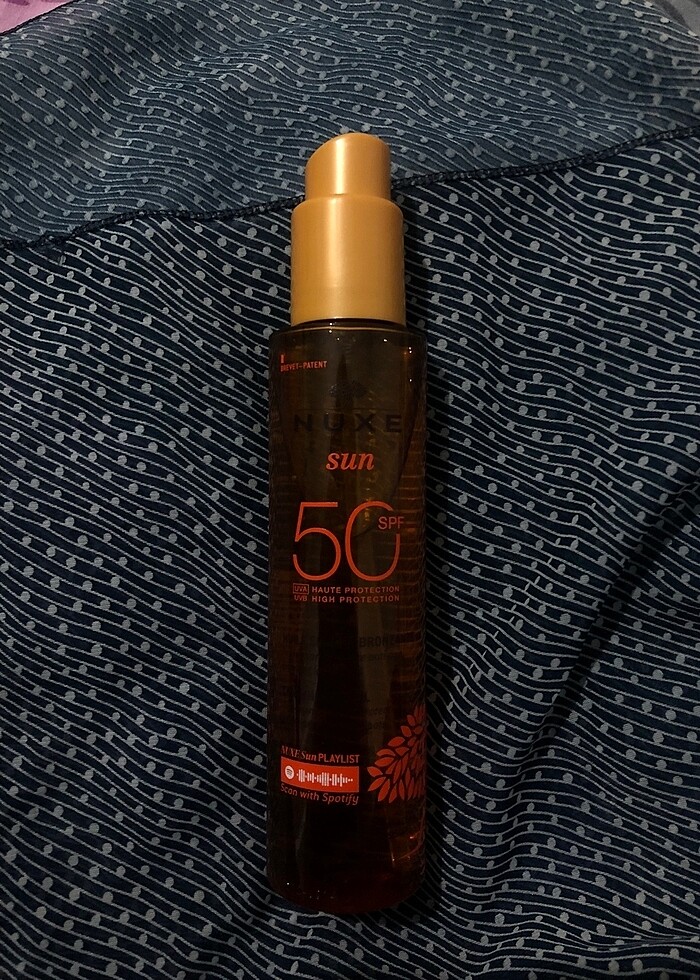 Nuxe güneş koruyucu yağ - Görsel 2