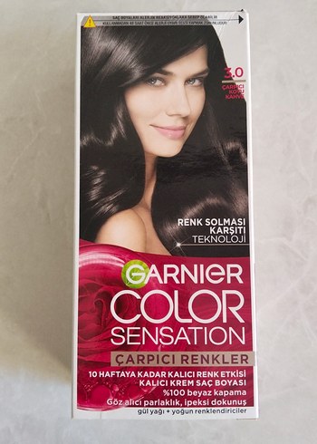 Garnier Color Sensation 3.0 Koyu Kahve Saç Boyası