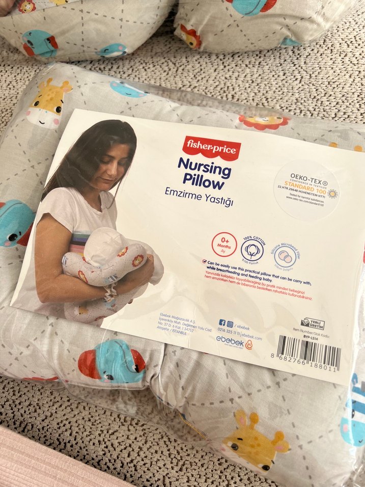 Renkli Hayvan Desenli Çocuk Yastığı - Görsel 4