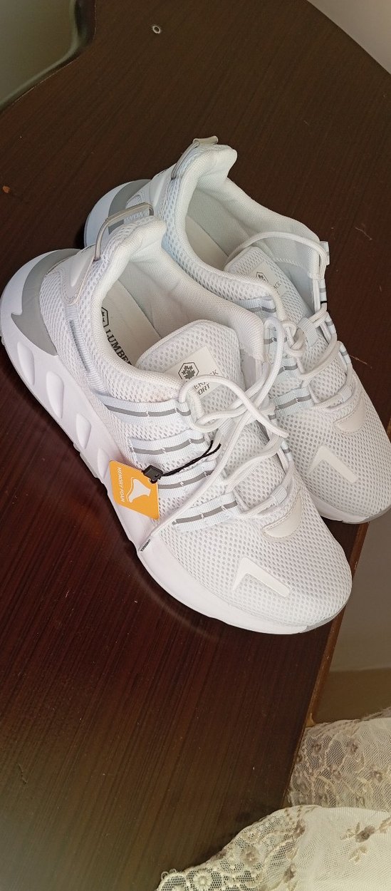 Beyaz Bağcıklı Spor erkek Sneakers - Görsel 3