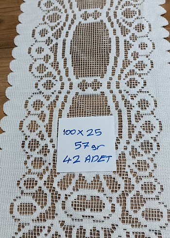 12 ADET ranner masa örtüsü - Görsel 3