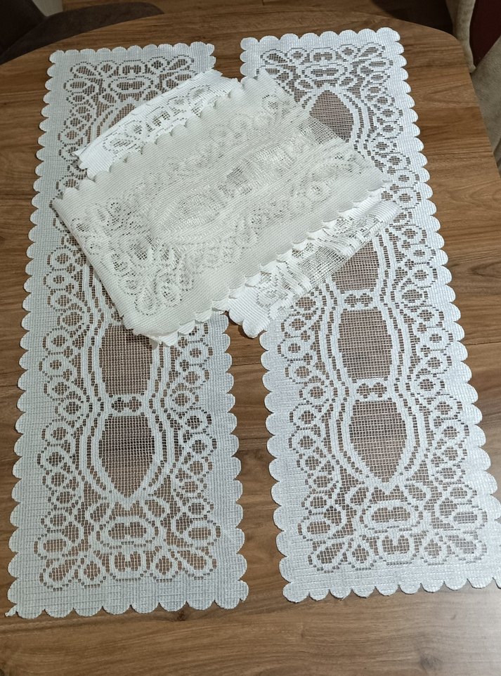 12 ADET ranner masa örtüsü - Görsel 2