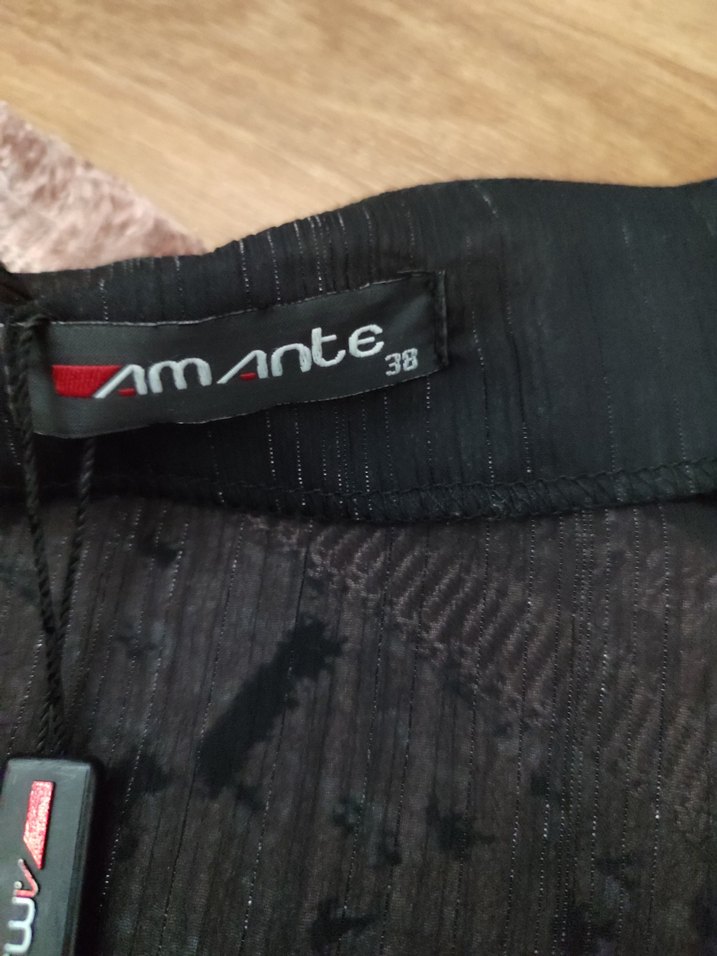 Uzun Kollu Siyah  Kadın gömlek - Görsel 2