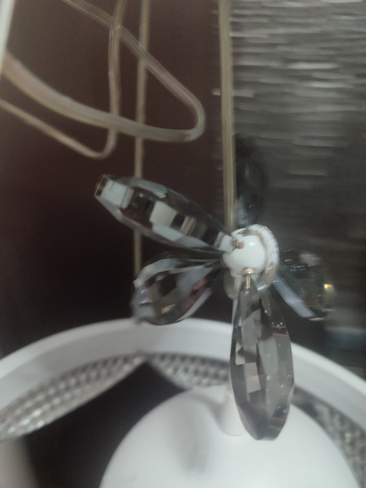 Beyaz Kristal Sarkıt Avize - Görsel 4