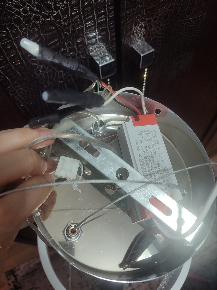 Beyaz Kristal Sarkıt Avize - Görsel 3