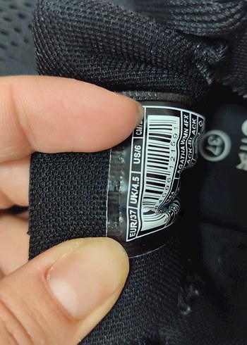 Siyah Bağcıklı Kadın Spor Ayakkabı - Görsel 4