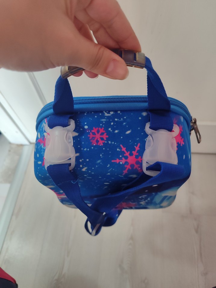 Renkli Mavi Çocuk  Çantası - Görsel 3