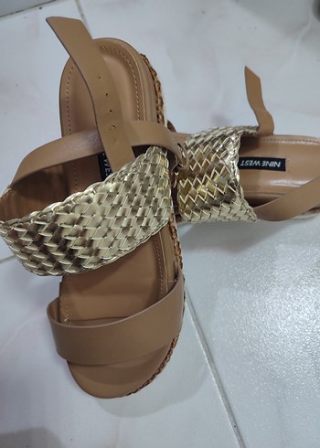 Bej  Kadın Sandalet - Görsel 2