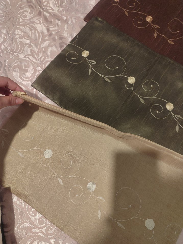 Klaasik nakışlı yastık kılıfı - Görsel 2