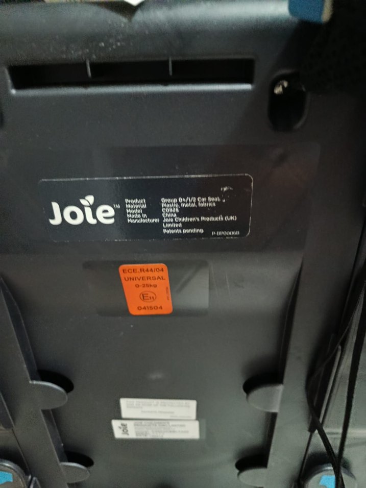 Joie Siyah Çocuk Araç Koltuğu - Görsel 4