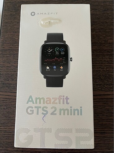 Amazfit Gts 2 Mini 40MM Siyah Akıllı Saat (Amazfit Türkiye Garan