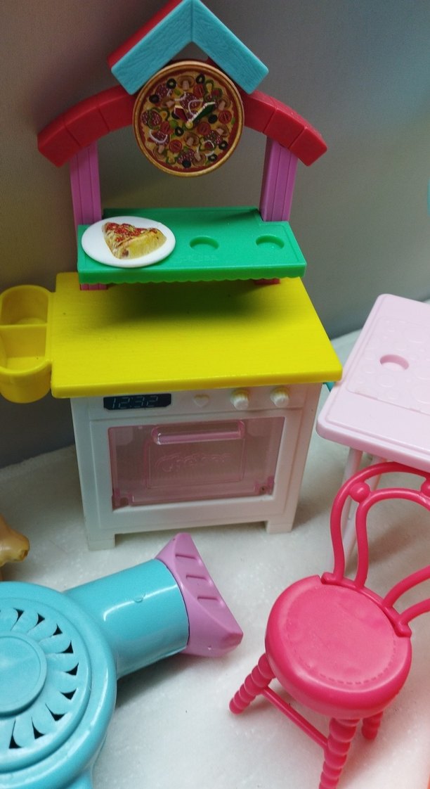 Renkli Mini Oyuncak Mutfak ve Aksesuar Seti - Görsel 3