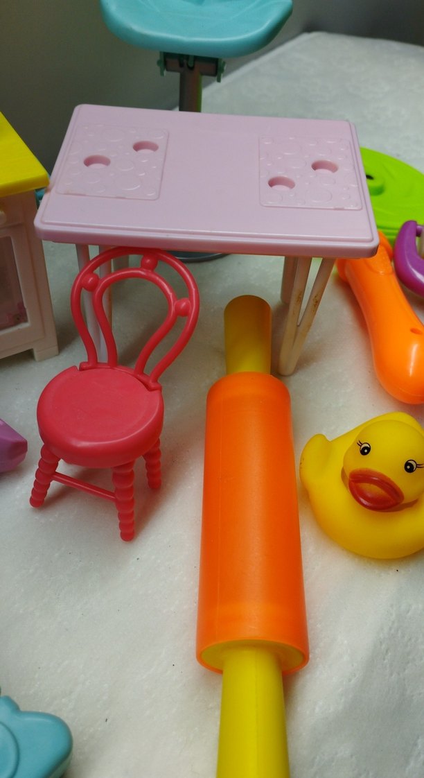 Renkli Mini Oyuncak Mutfak ve Aksesuar Seti - Görsel 4