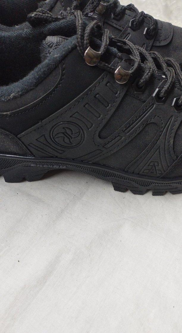 Erkek Siyah Bağcıklı Günlük Spor Ayakkabı - Görsel 3