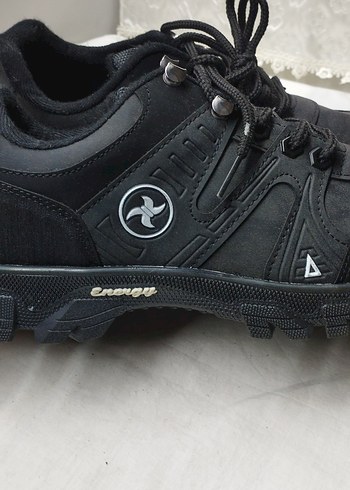 Erkek Siyah Günlük Outdoor Spor Ayakkabı - Görsel 4