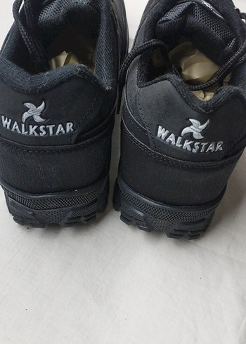 Erkek Siyah Biker Outdoor Ayakkabı Velcro - Görsel 4