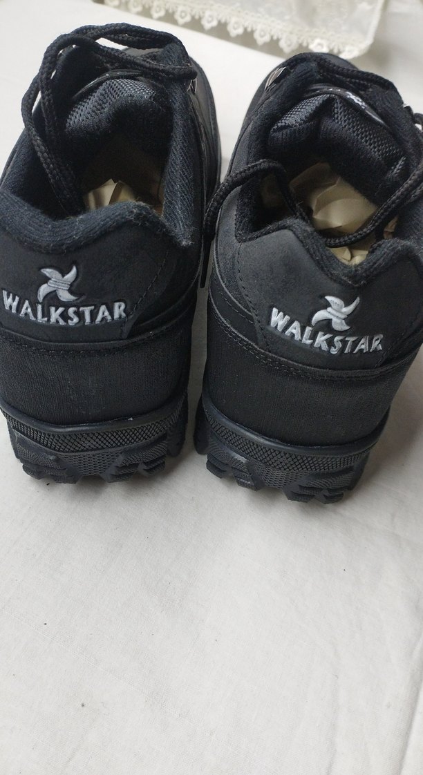 Erkek Siyah Biker Outdoor Ayakkabı Velcro - Görsel 4