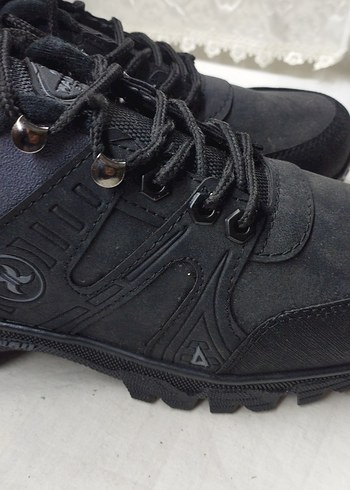 Siyah Erkek Günlük Bağcıklı Outdoor Ayakkabı - Görsel 4