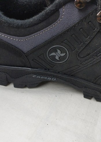 Siyah Erkek Günlük Bağcıklı Outdoor Ayakkabı - Görsel 3