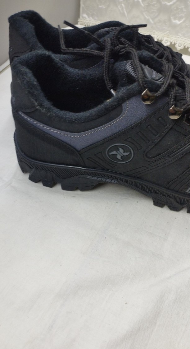 Siyah Erkek Günlük Bağcıklı Outdoor Ayakkabı - Görsel 2