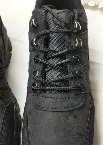 Siyah Bağcıklı Erkek Outdoor Ayakkabı - Görsel 2