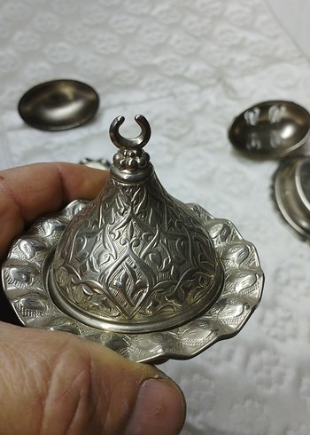 3 adet farklı desenlerde lokumluk - Görsel 8