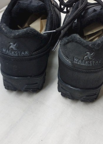 Siyah Erkek Outdoor Ayakkabı Bağcıklı - Görsel 5