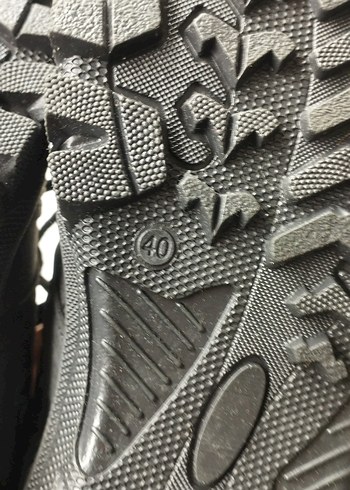 Siyah Erkek Outdoor Ayakkabı Bağcıklı - Görsel 7