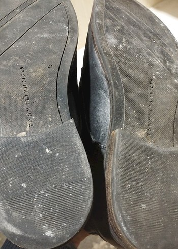 Klasik Siyah Deri Erkek Bot - Görsel 4