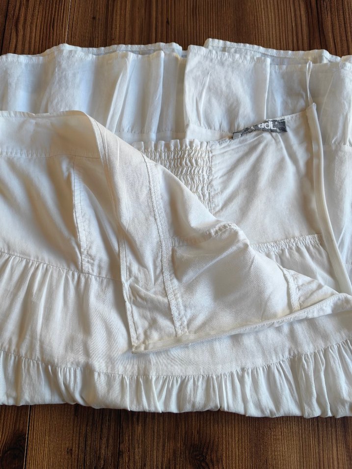 ADL IŞIK STRAPLEZ ELBİSE - Görsel 3