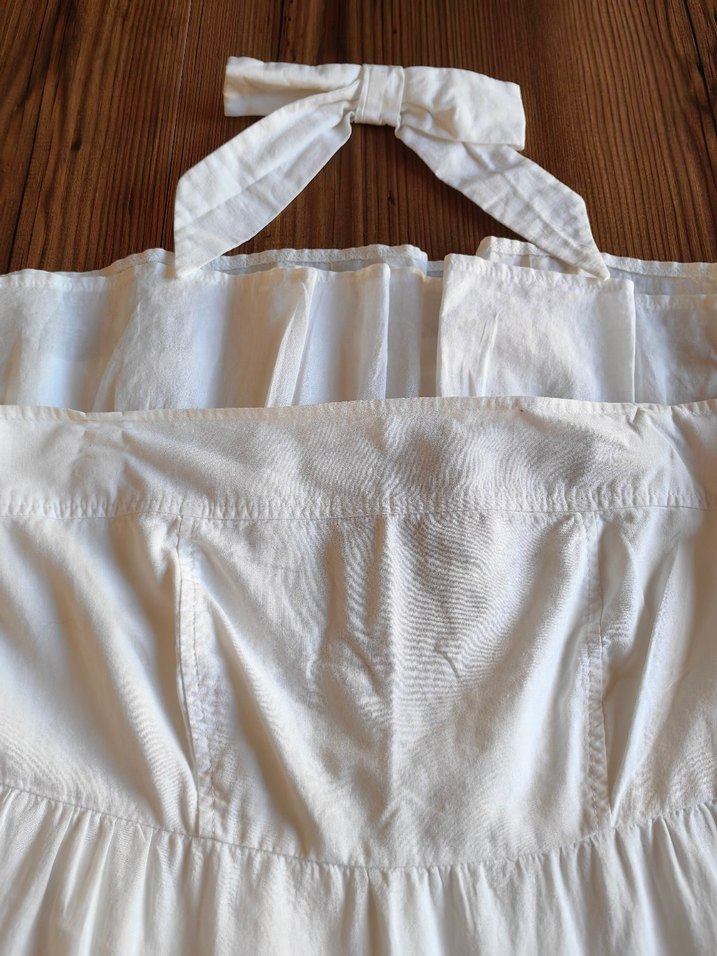 ADL IŞIK STRAPLEZ ELBİSE - Görsel 5