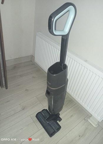 Siyah Gri Dikey Elektrikli Süpürge