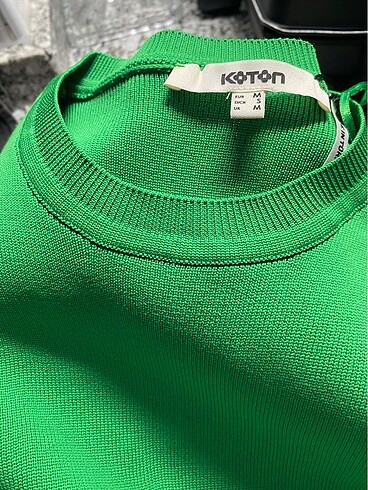m Beden yeşil Renk Koton trıko