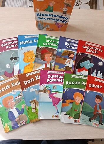 Klasiklerden Seçmeler (10 adet Key Yayınevi)