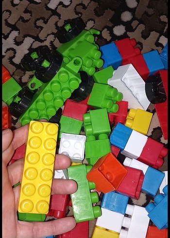 Beden Renk Renkli LEGO Blokları Seti