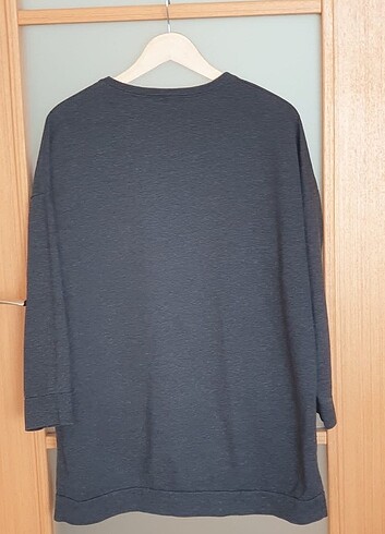 xl Beden gri Renk Gri sweatshirt tunik