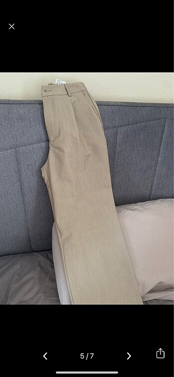 32 Beden camel Renk Stradivarius 1 kere giyildi