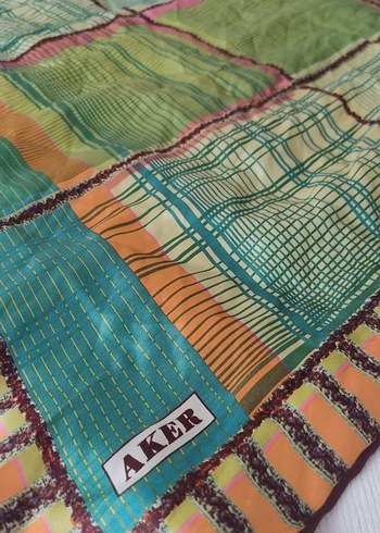 Aker Marka Çok Renkli eşarp - Görsel 3