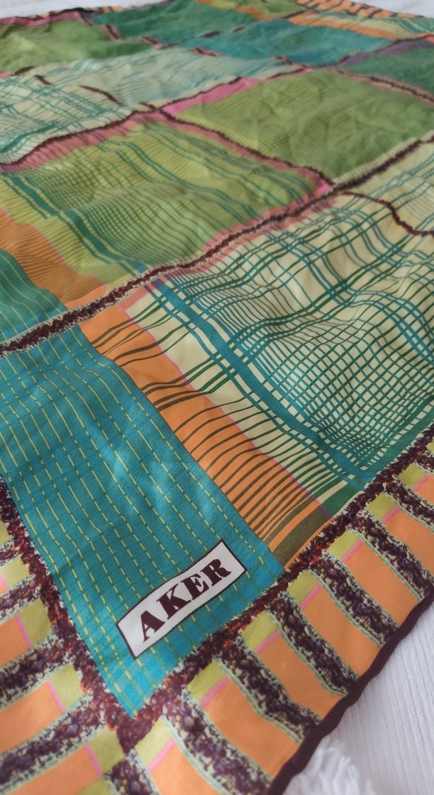 Aker Marka Çok Renkli eşarp - Görsel 3