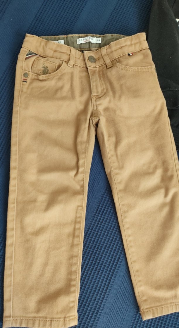 Erkek Çocuk Kahverengi Kot Pantolon - Görsel 2