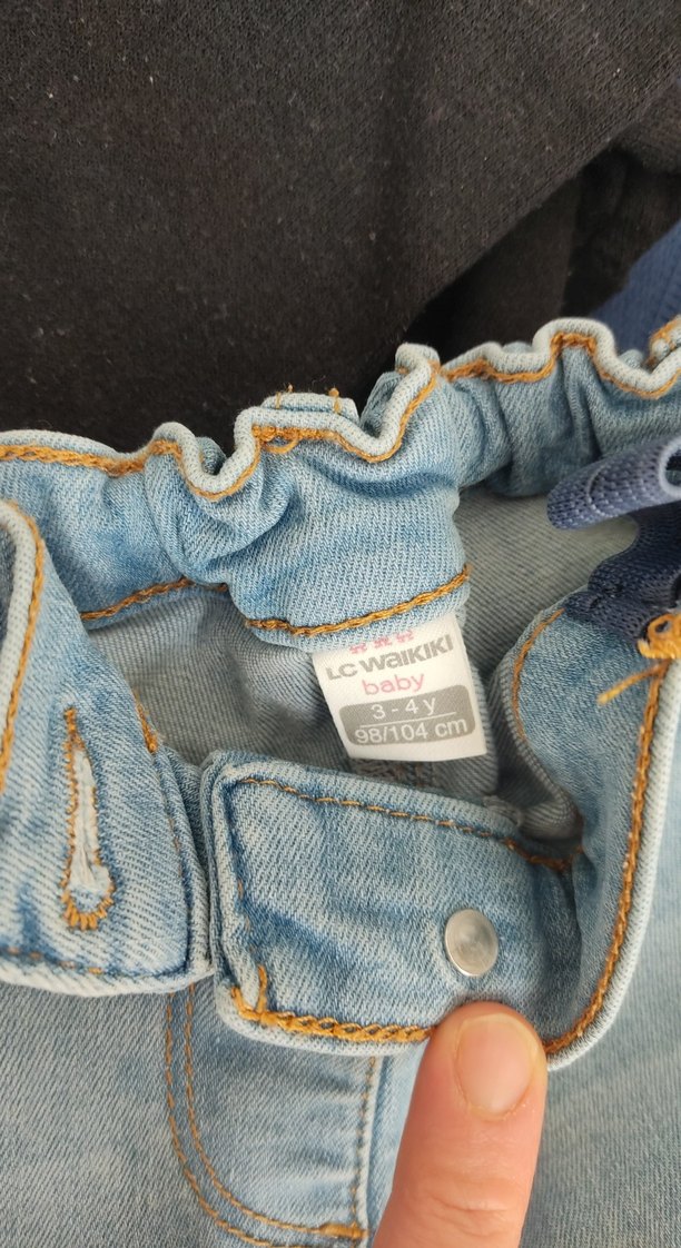 Erkek Çocuk Kahverengi Kot Pantolon - Görsel 5