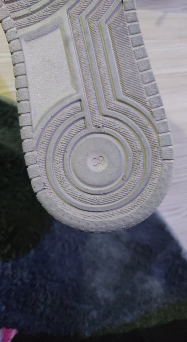 krem renk  Platform Topuklu Kadın Spor Ayakkabı - Görsel 3