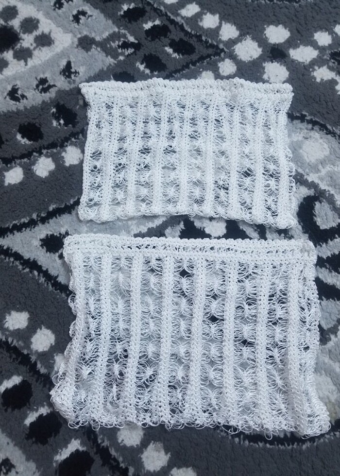 Bebek yastığı el işi dantel - Görsel 2